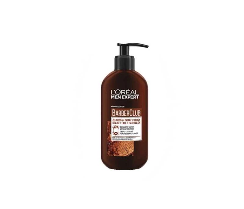 Barber Club Bfh Loreal Men Expert Cleanser 250ml 3in1 